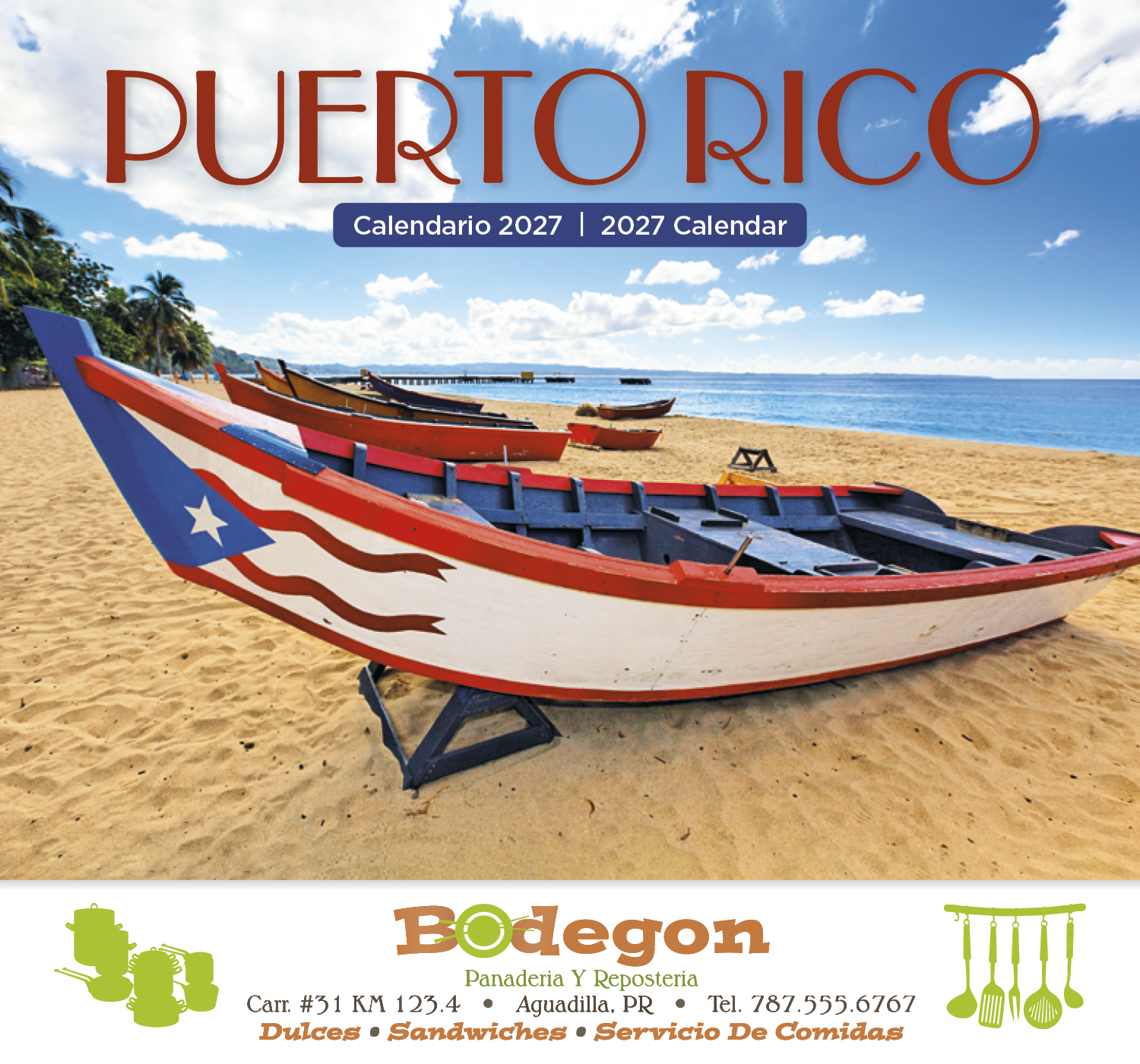 Good Value™ Puerto Rico - Stapled Calendar 32