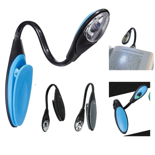 Bendable Clip Book Light