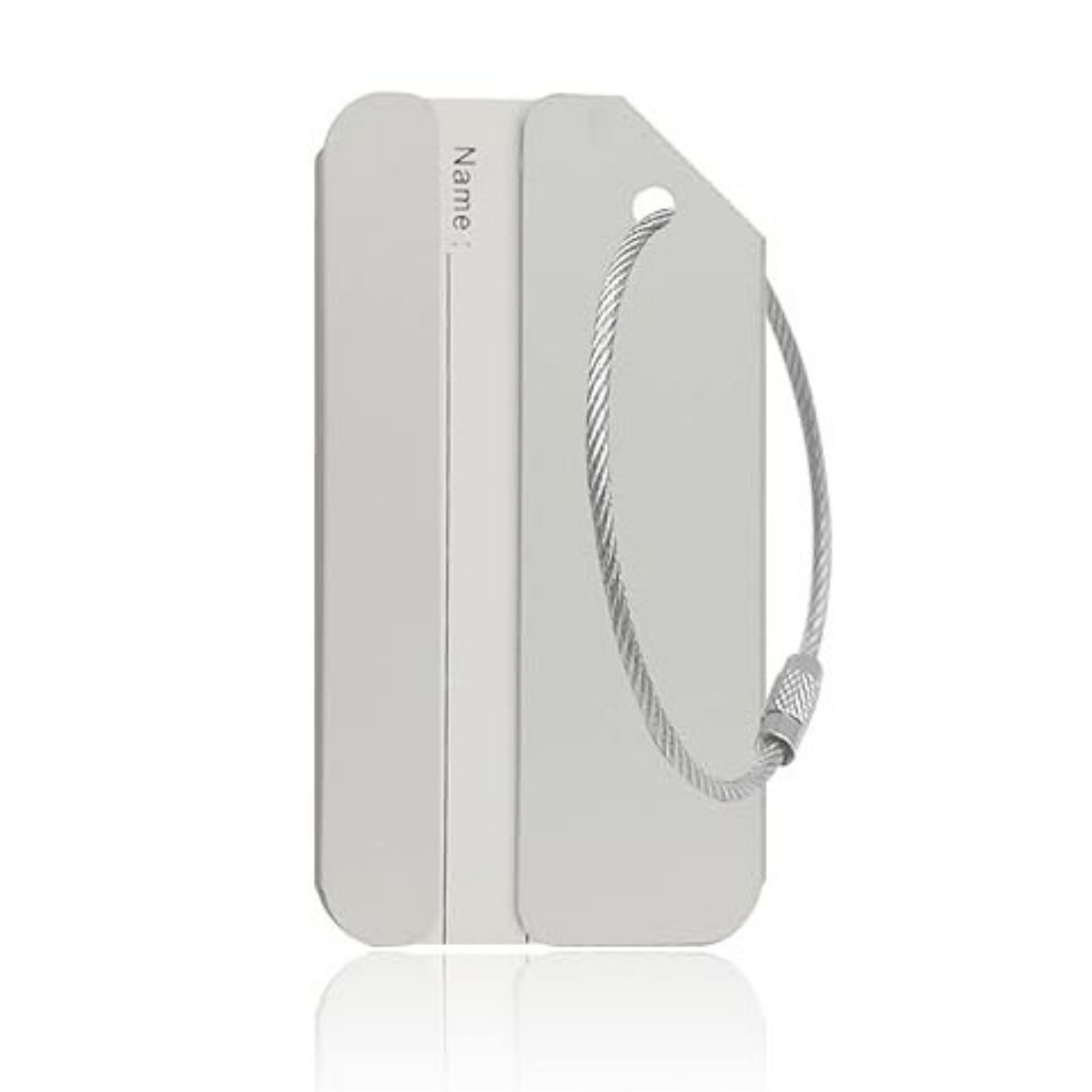 Aluminum Luggage Tag 3