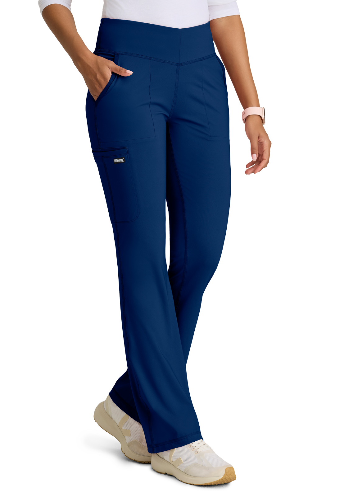 Grey's Anatomy Knit Stretch - Women's Five-Pocket V-Front Swift Scrub Pant 15
