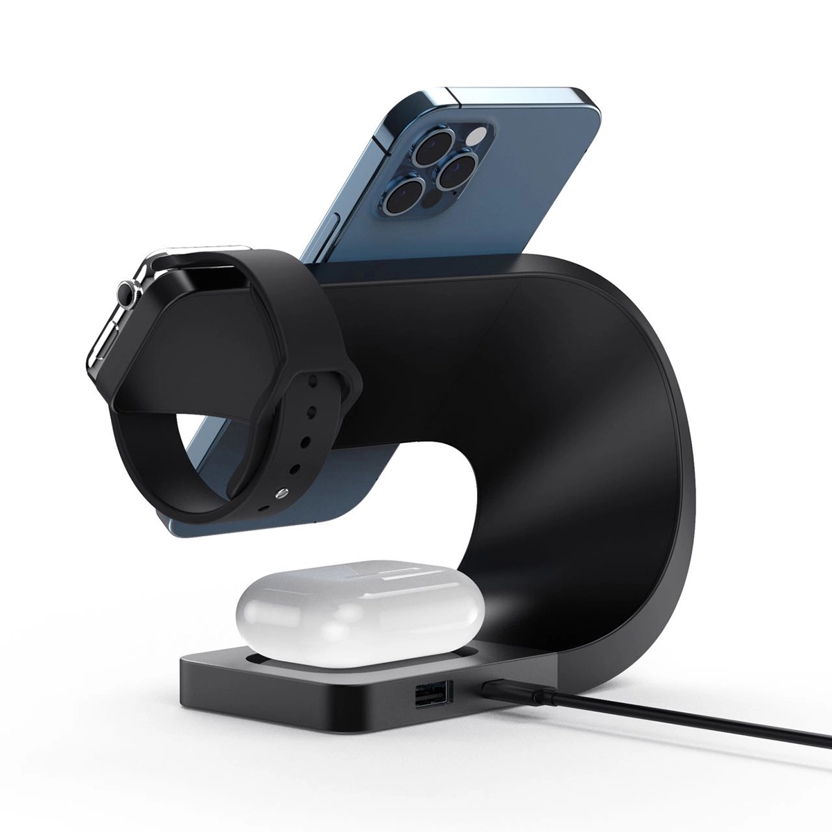 Magnetic 3 in 1 Qi Fast Wireless Charging Station 4