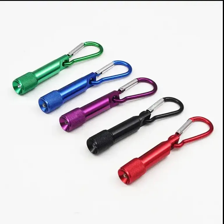 Aluminium Carabiner Mini LED Torch 4