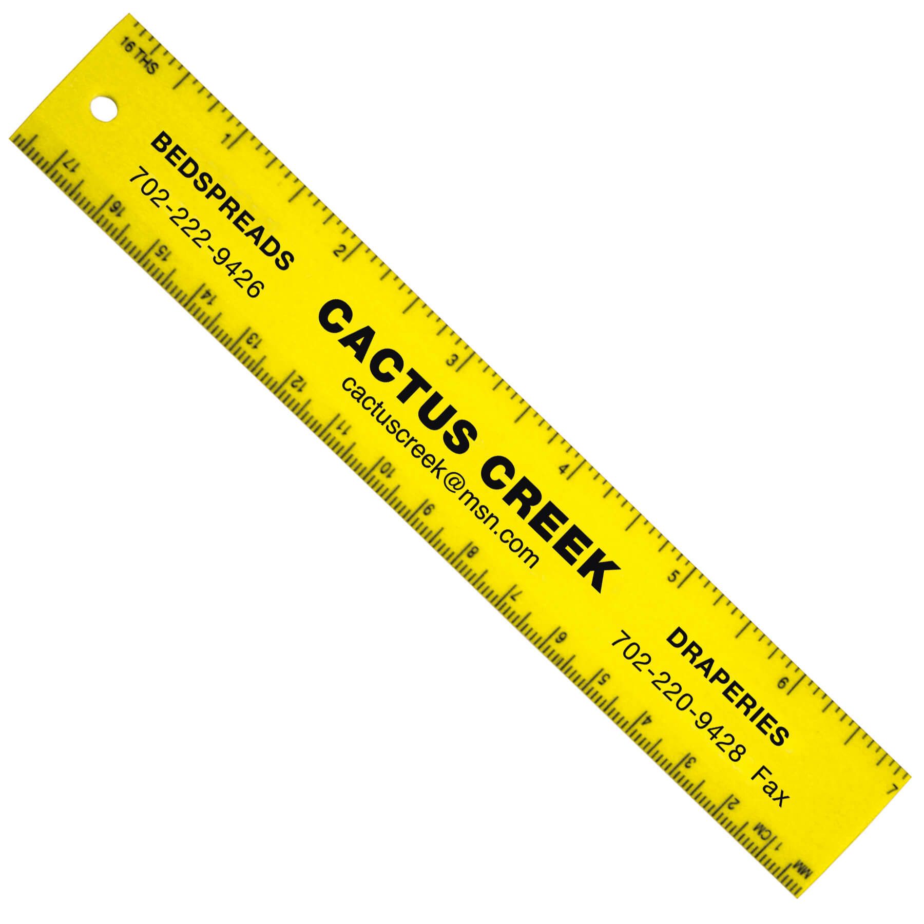 7" Plastic Ruler 14