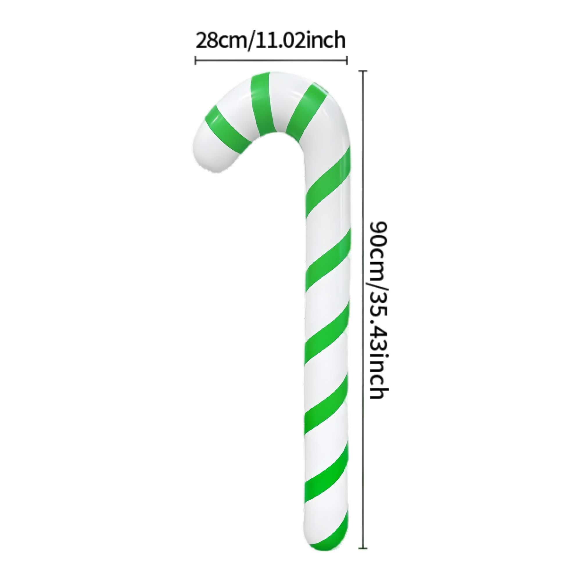 Christmas Candy Cane Shaped Inflatable Decoration 4