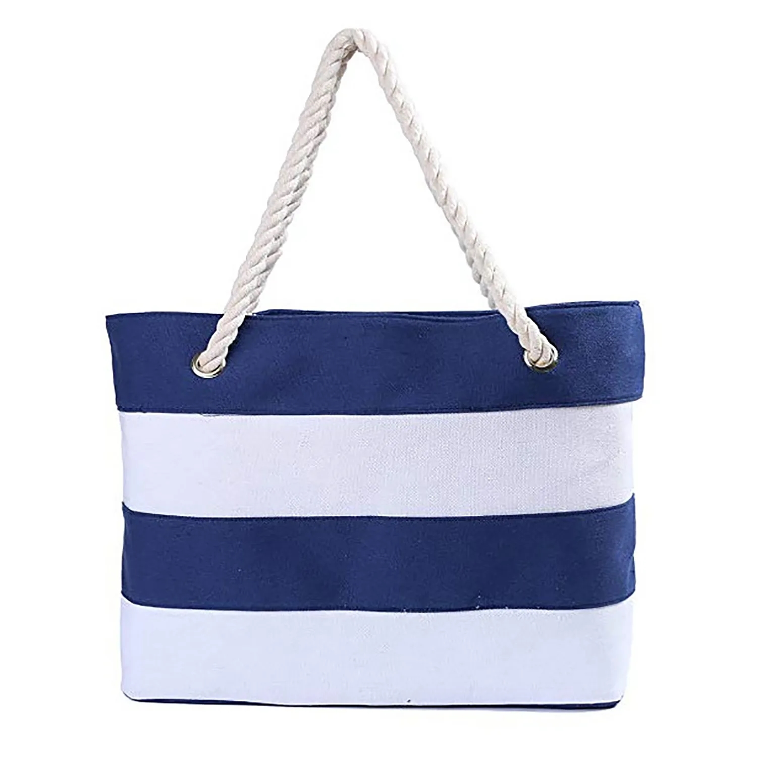 Large Volume Canvas Beach Tote Bag, custom tote bag with logo imprint 3