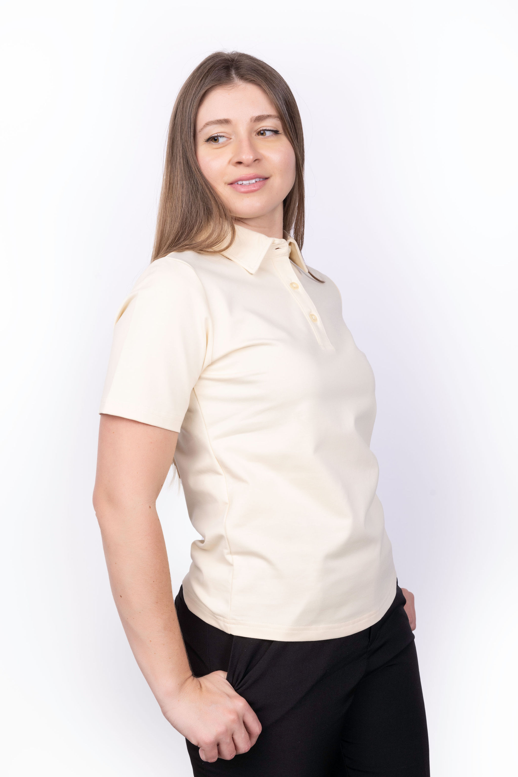 Elemental® Women's A-Game Athletic Fit Premium Polo 7