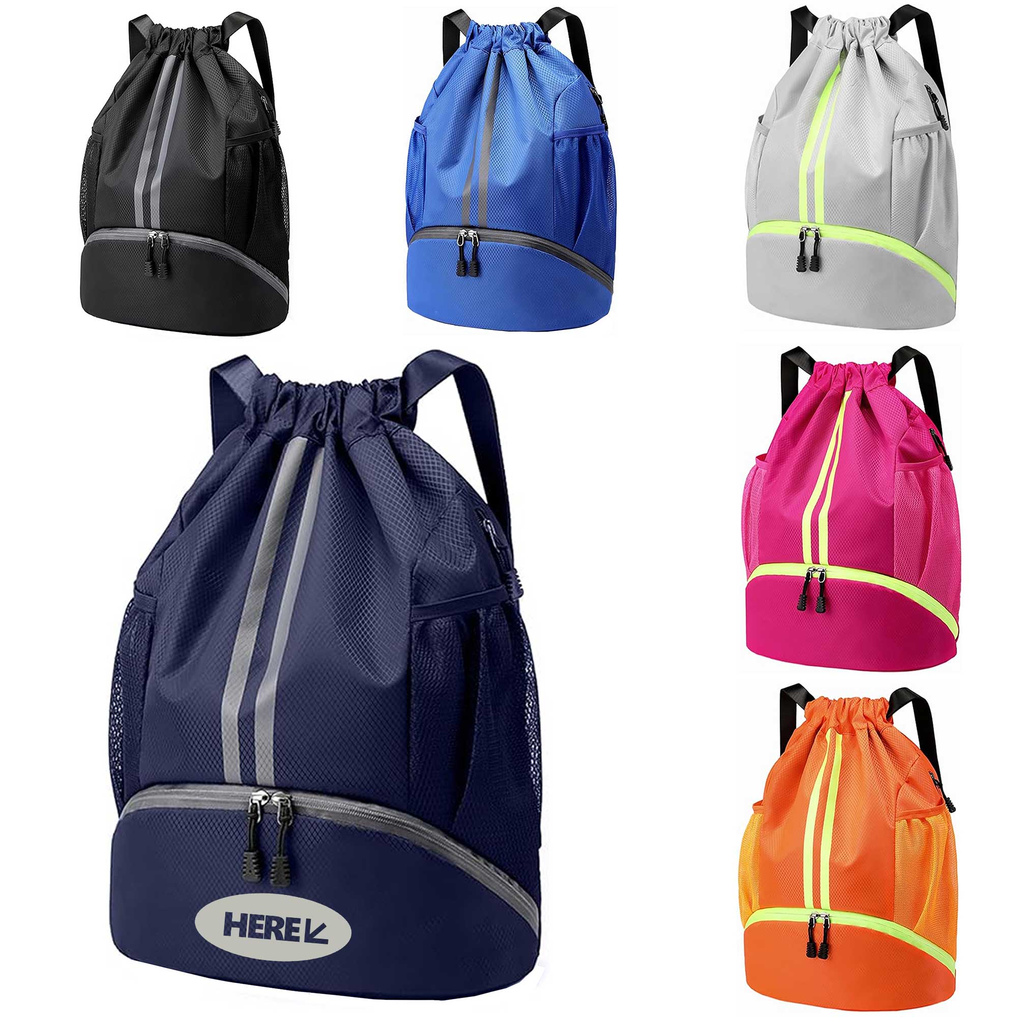 Swim Drawstring Backpack 2
