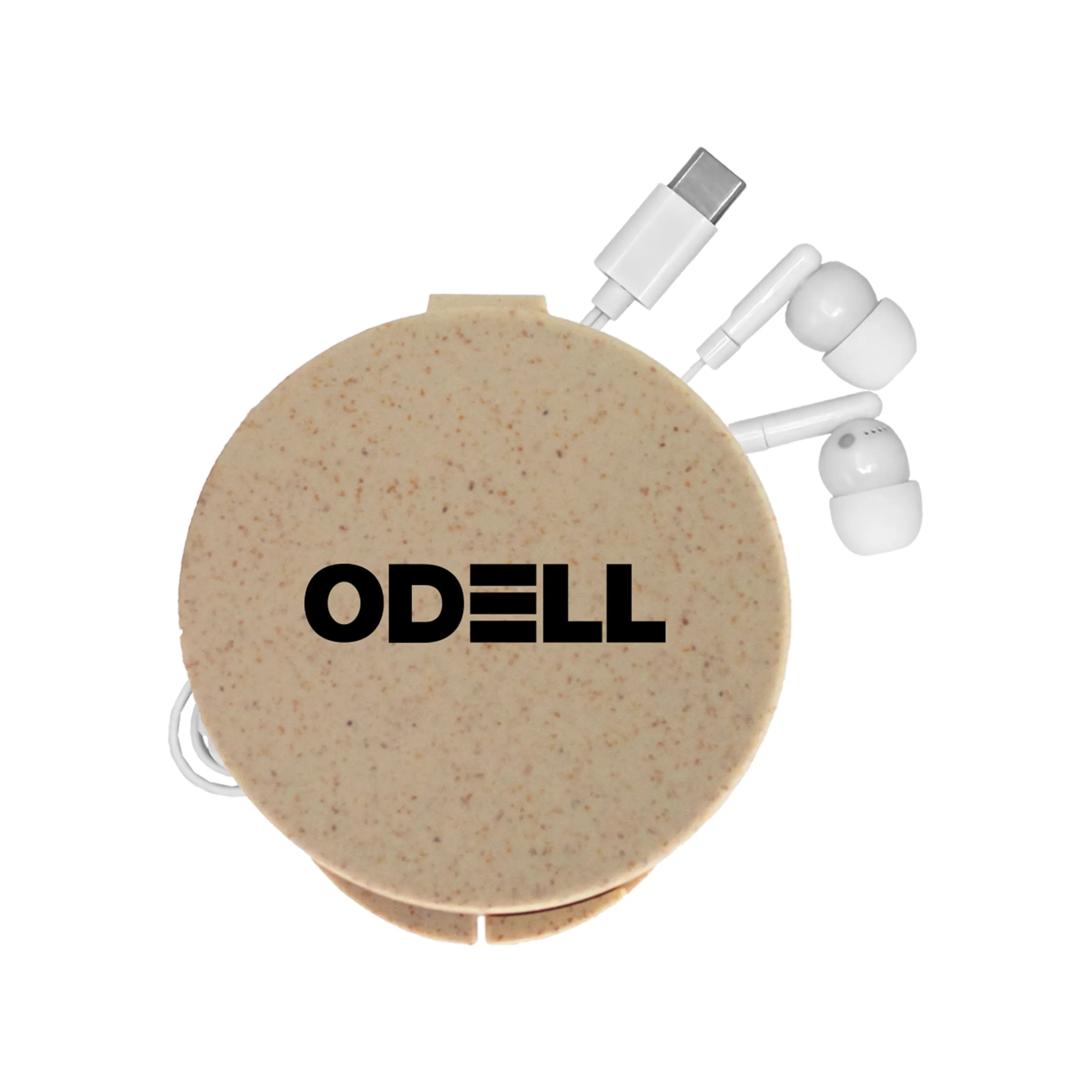 Round Type C Ear Bud Case 13