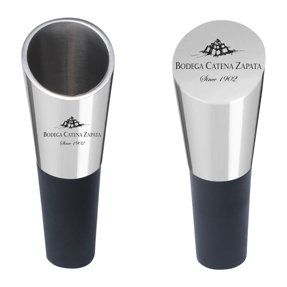 Stainless Steel Pourer Stopper Set 2