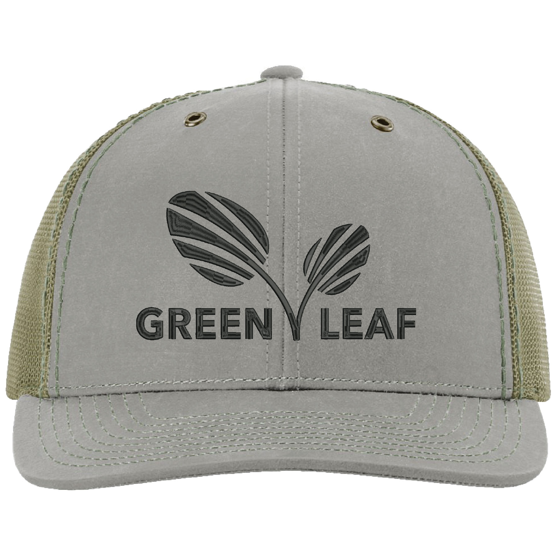 Richardson 112WF Freemont Adjustable Trucker Hat w/Leatherette Adhesive Patches or Embroidery 6