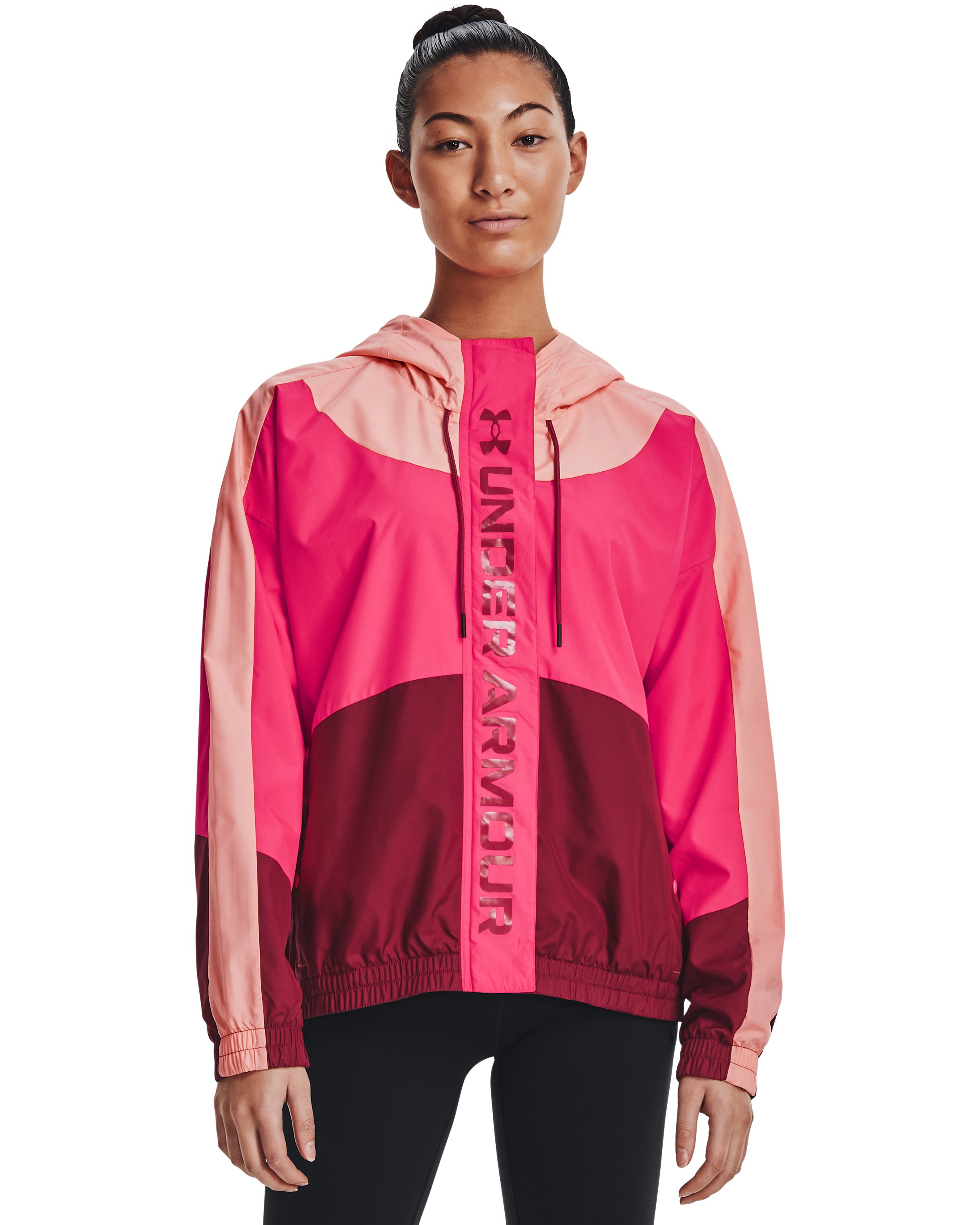 UA RUSH Woven Women's Full-Zip Jacket 4