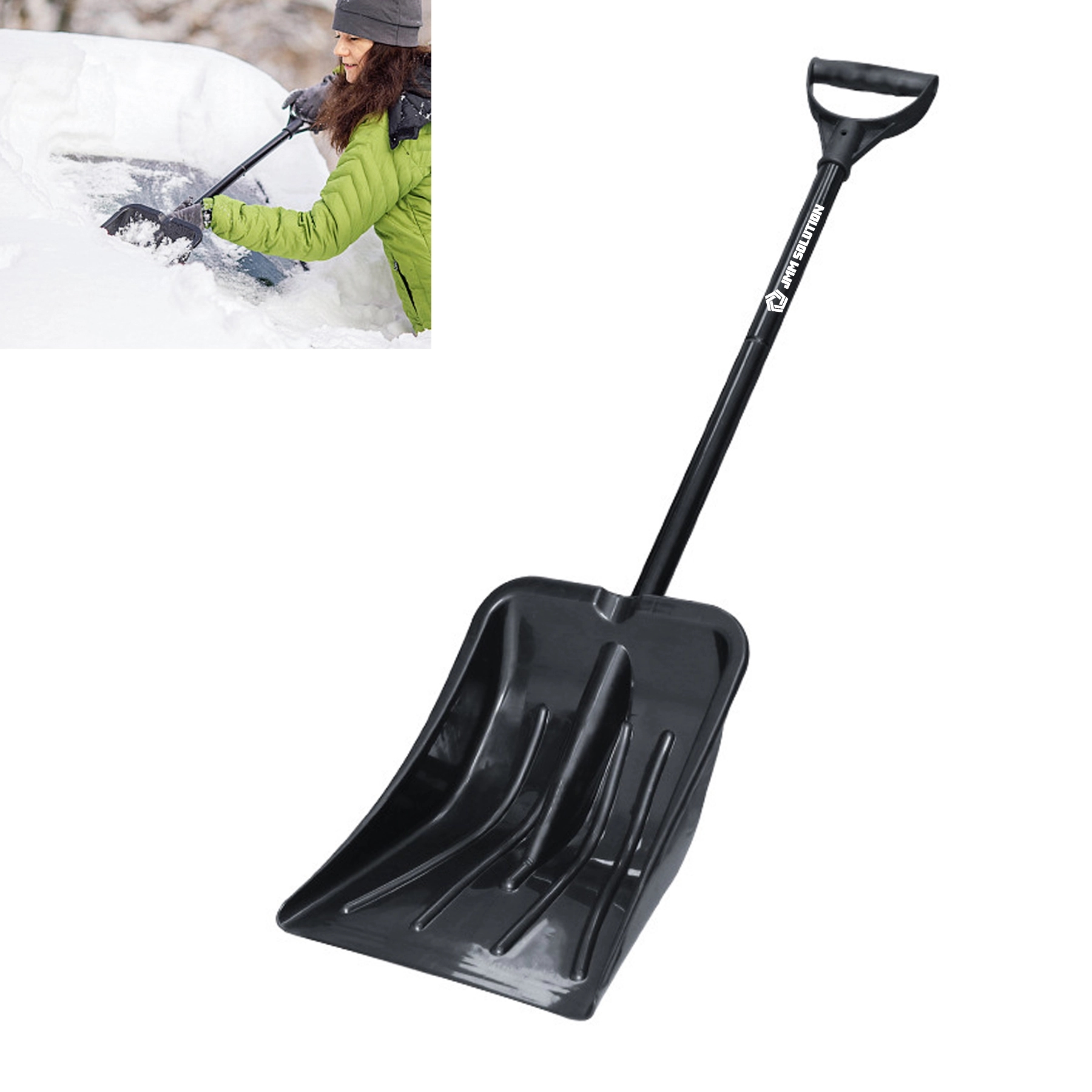 Detachable Folding Snow Shovel 2