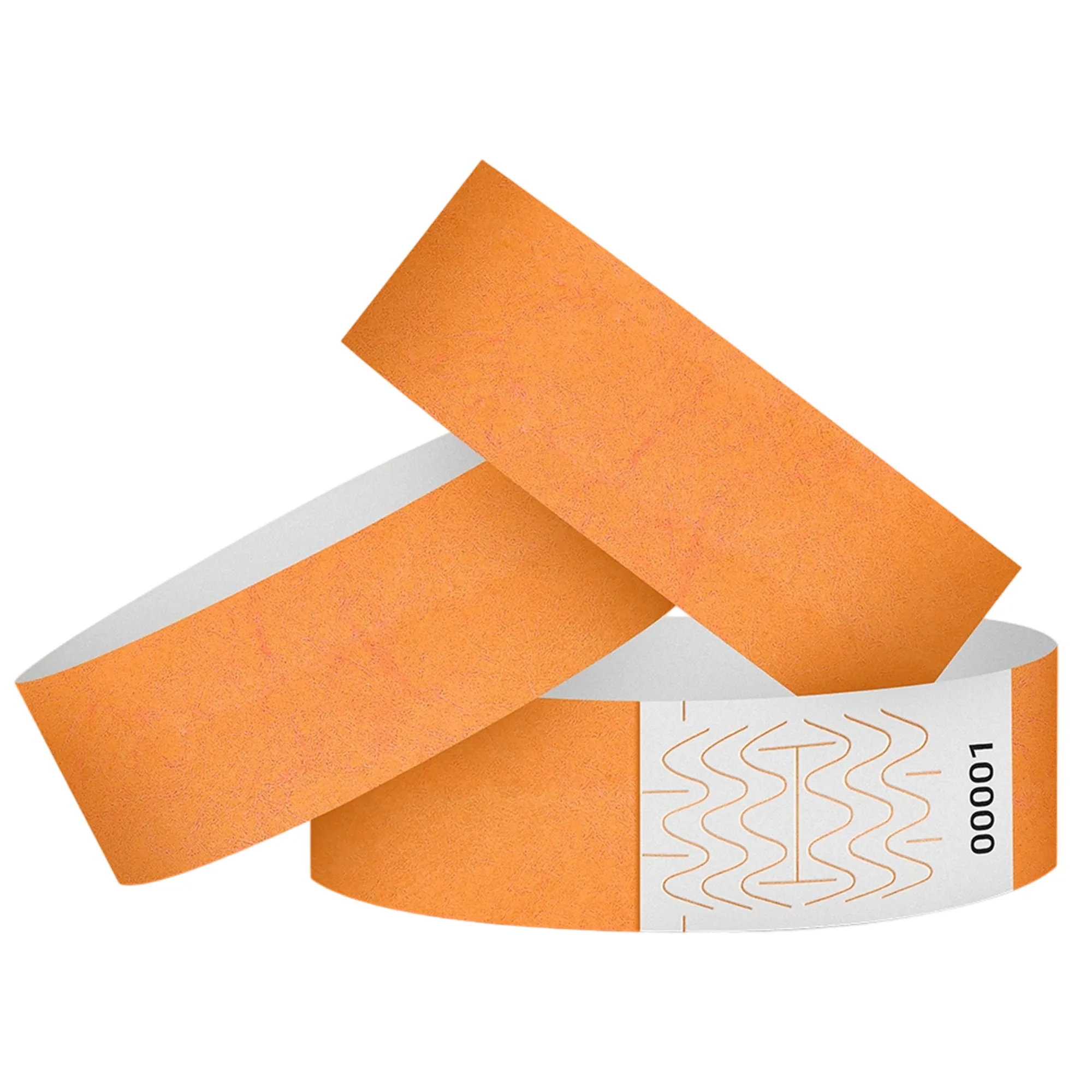 Disposable Waterproof Wristband with Anti-Tamper Code 25