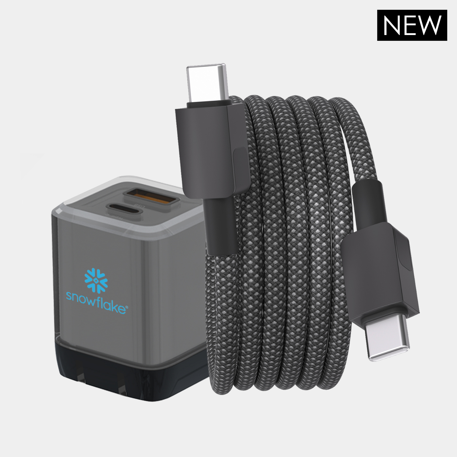 MagCord - Tangle-Free Magnetic 60W GaN Cable + Charging Block Gift Set 3
