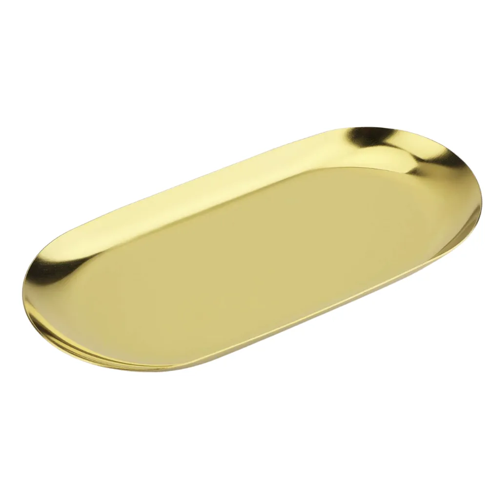 Stainless Steel Oval Check Presenter 8