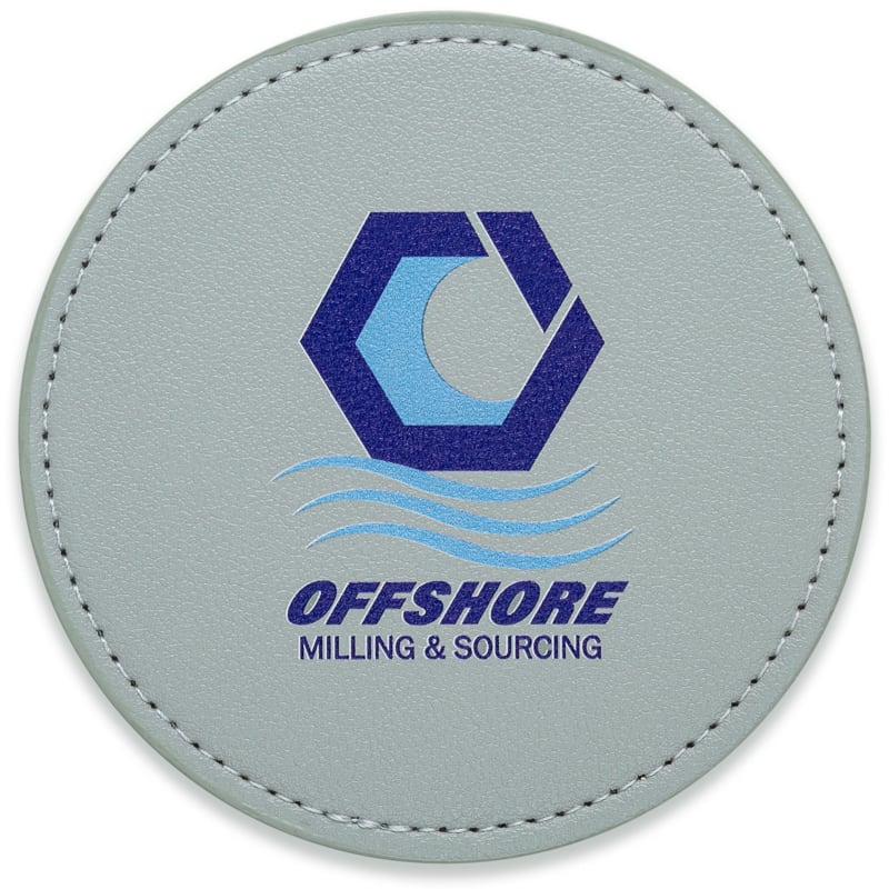Custom Leather Coasters 6