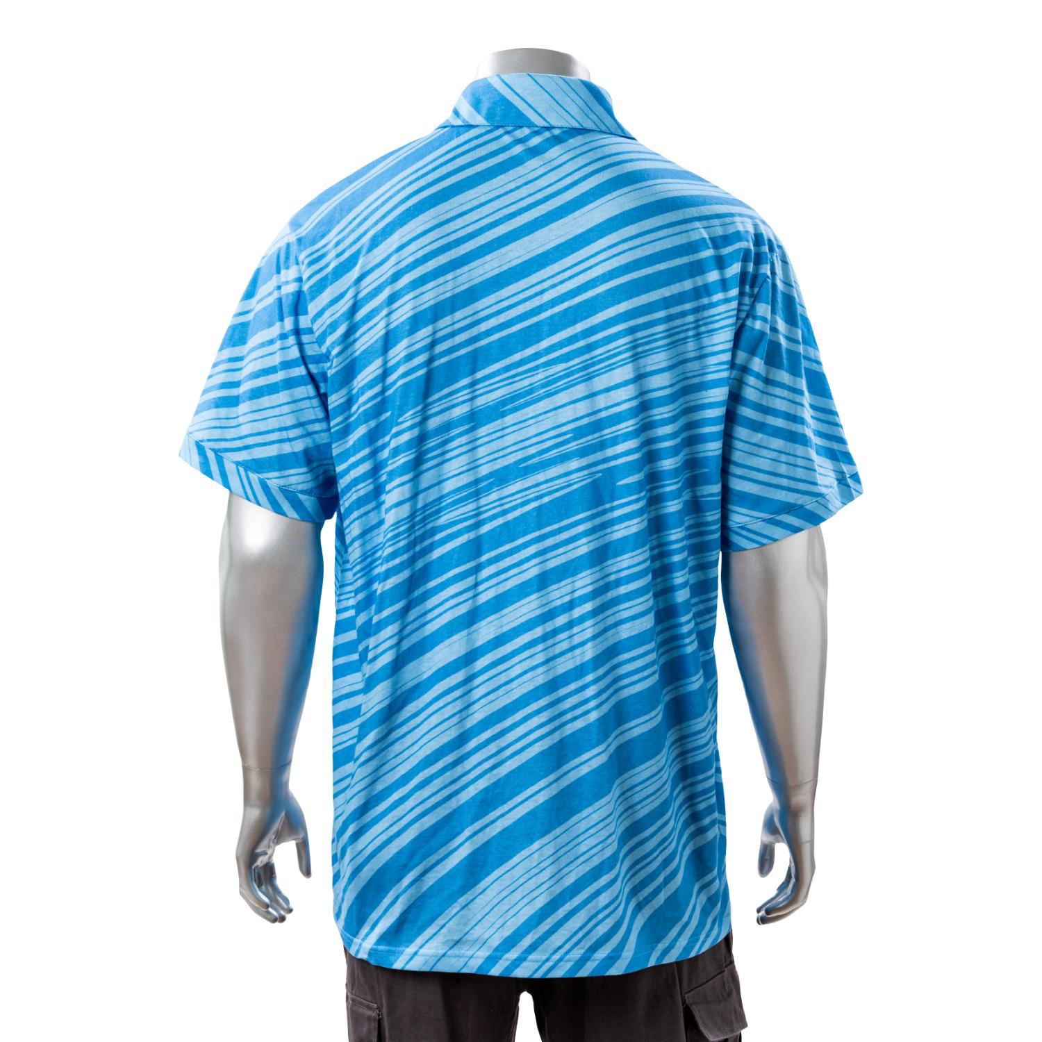 100% Cotton Full Color Reactive Digital Print Men's Polo - 5.3 oz 4