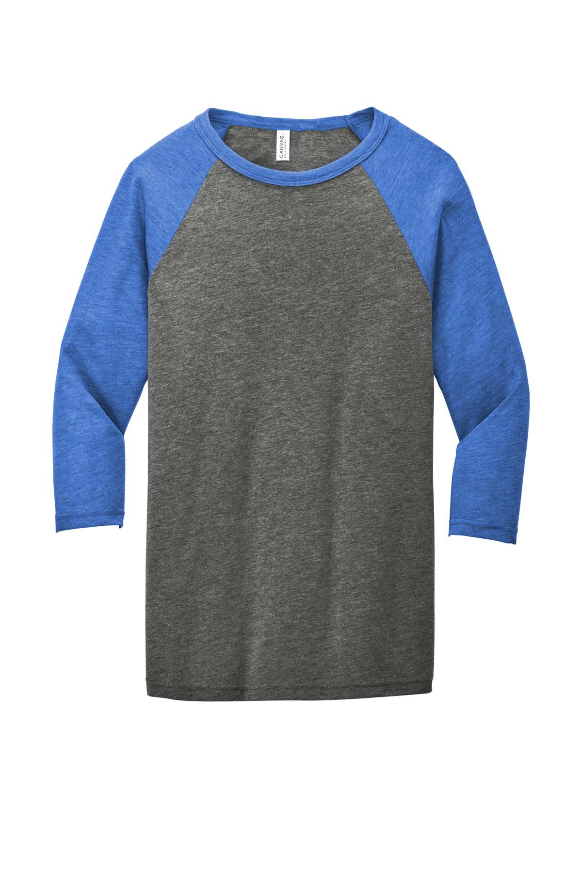 BELLA+CANVAS Unisex 3/4-Sleeve Baseball Tee. BC3200 43