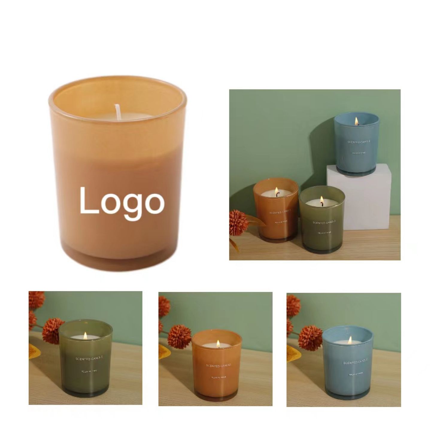 Elegant Soybean Wax Candle 1
