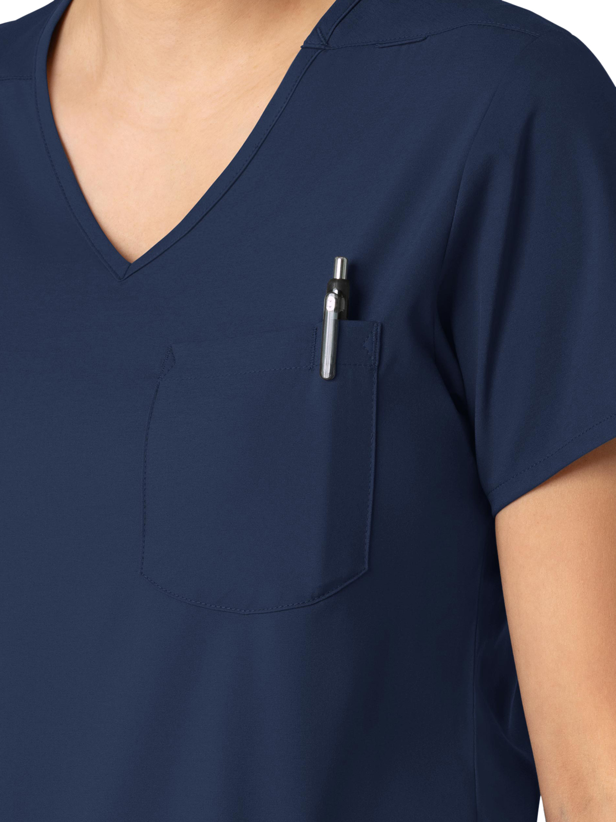 Wink - Boundless - Women's Two-Pocket Tuck-In V-Neck Top 47