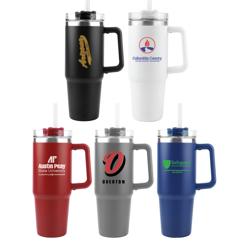 Dusky 30 oz. Vacuum Insulated Tumbler Mug w/ Handle 2