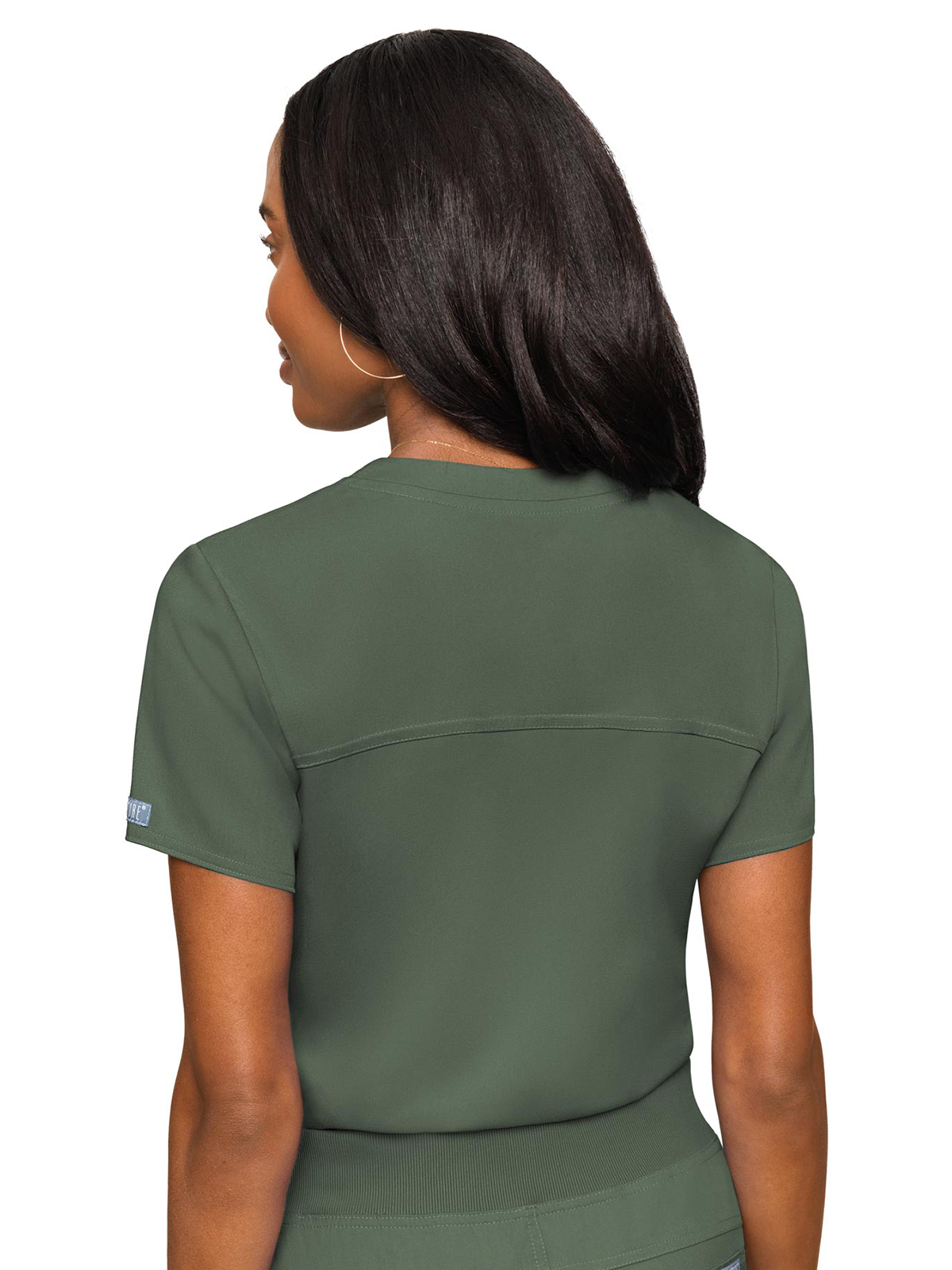 Med Couture - MC Touch - Women's 1-Pocket V-Neck Top 19
