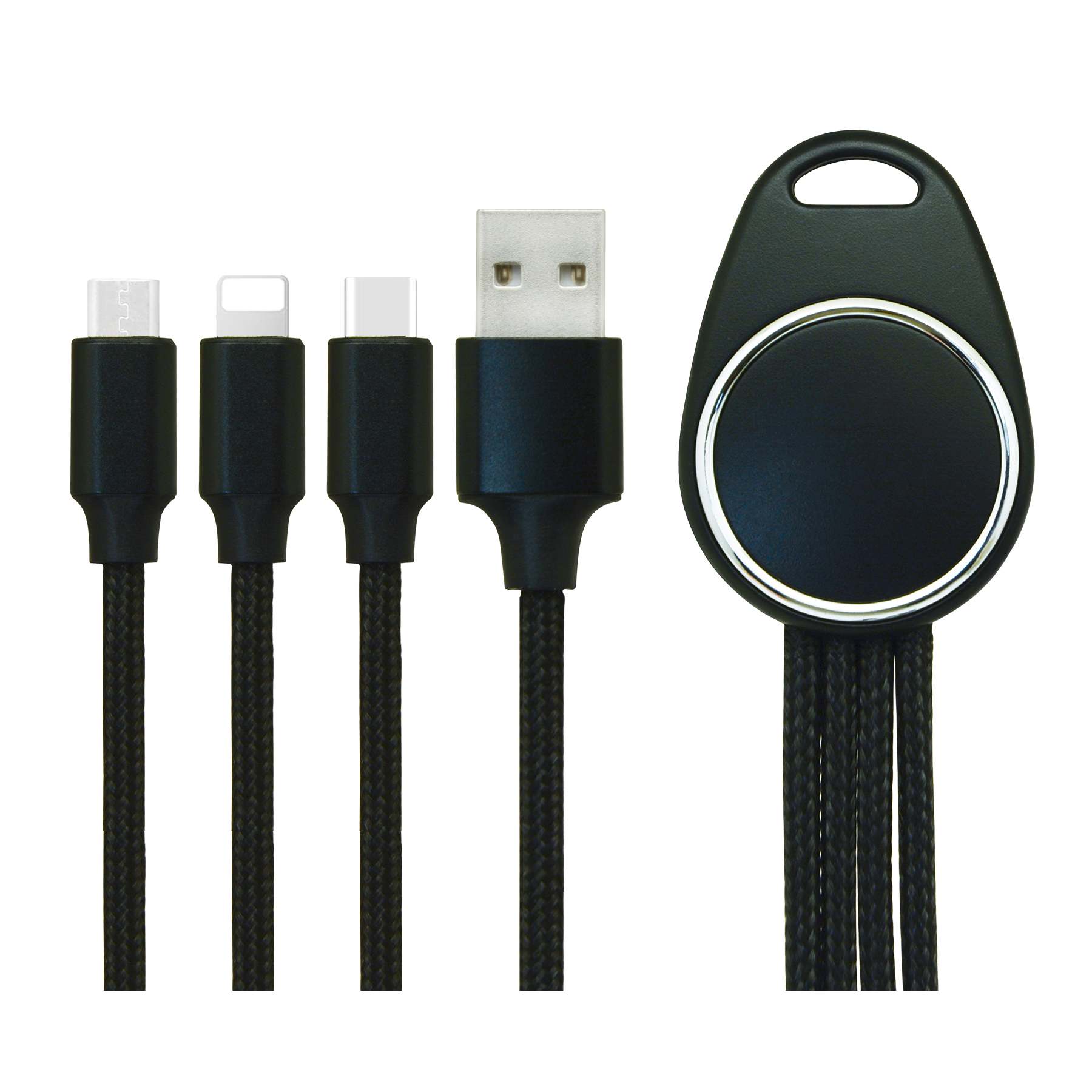 Hamilton Keychain Light Up Charging Cable 4