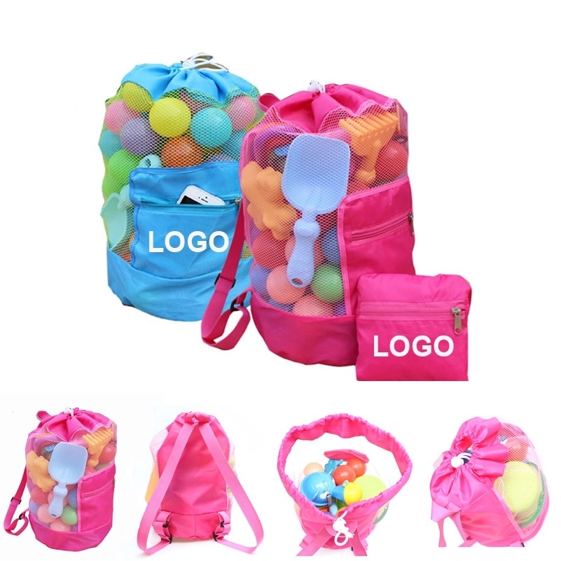 Mesh Beach Storage Backpack 2