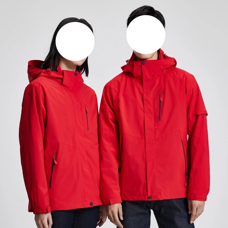Waterproof Detachable 2-layer Hiking Jacket & Outdoor Coat 19