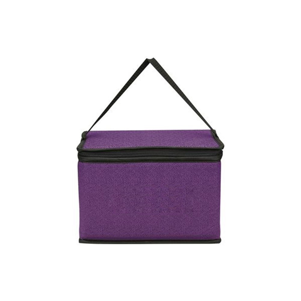 Heathered Non-Woven Cooler Lunch Bag 7