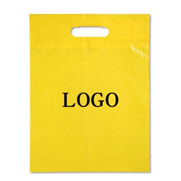 12" x 9"-Die Cut PE Handle Bags 5