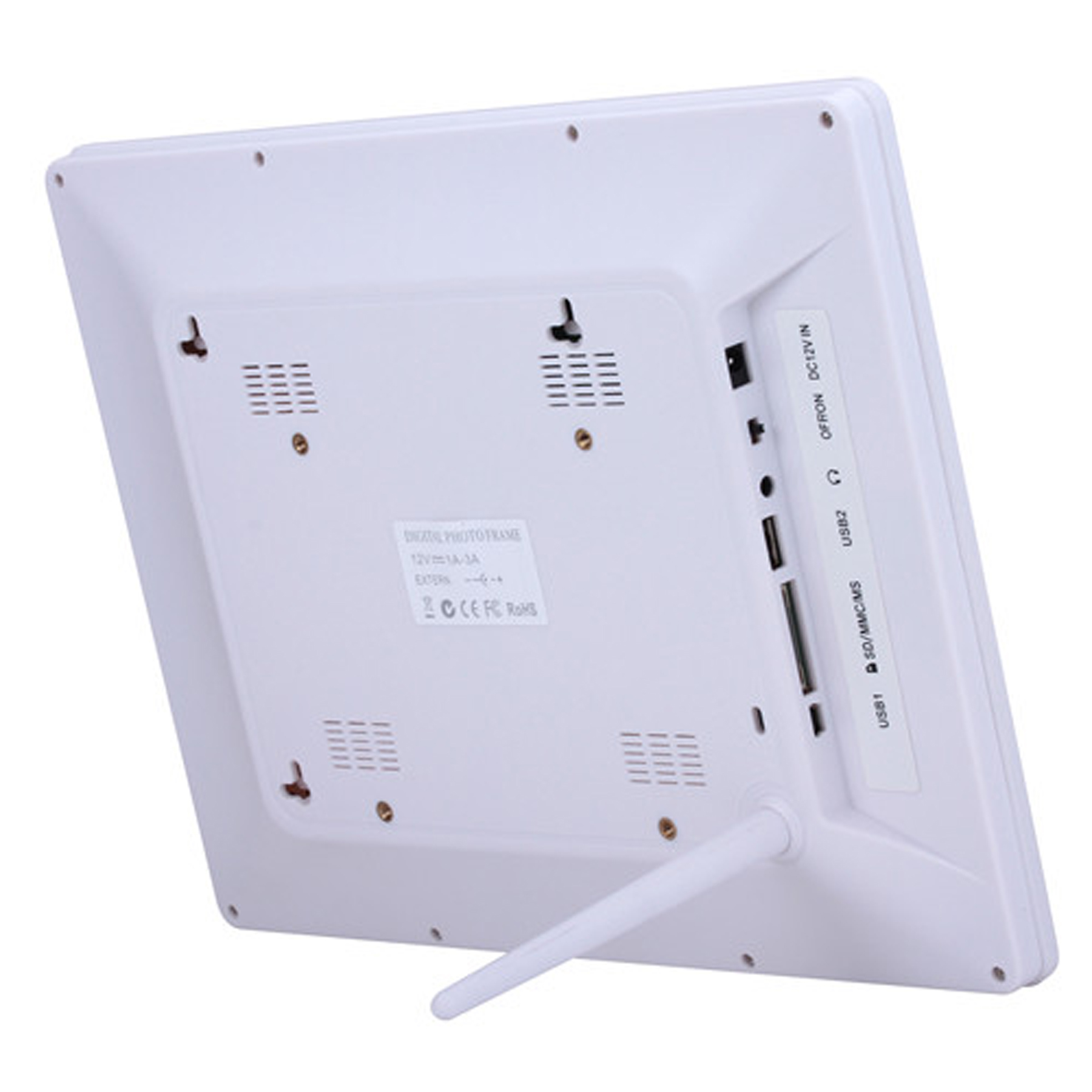 12" Digital Picture Frame – Slideshow, Video & Music Playback 7