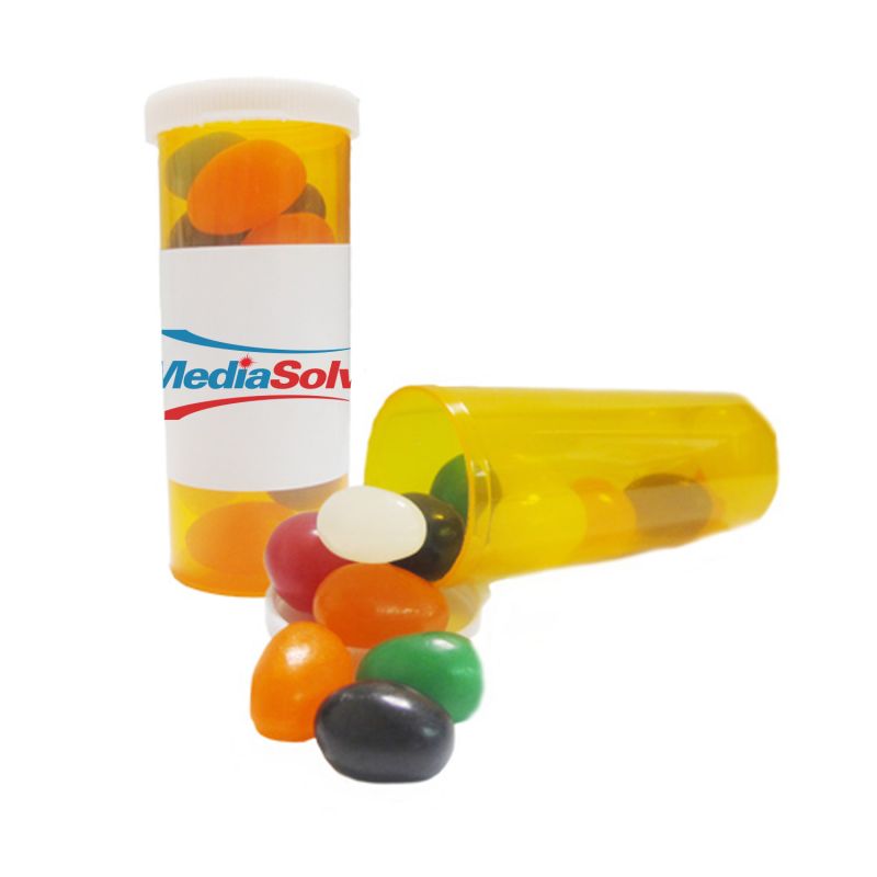 Small Promo Pill Bottles-Jelly Beans 1