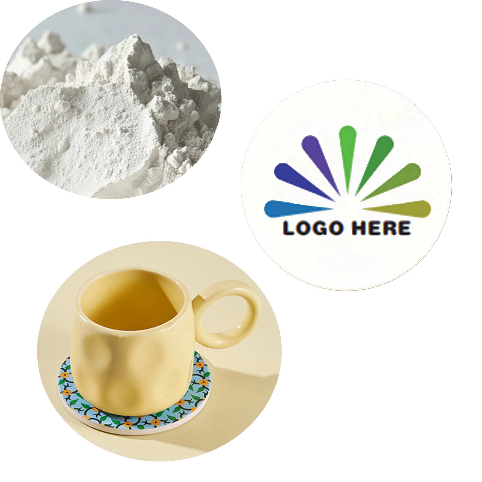 Diatomaceous Earth Coasters 2