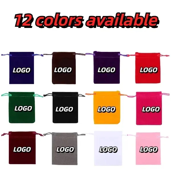 Velvet Drawstring Bags 1