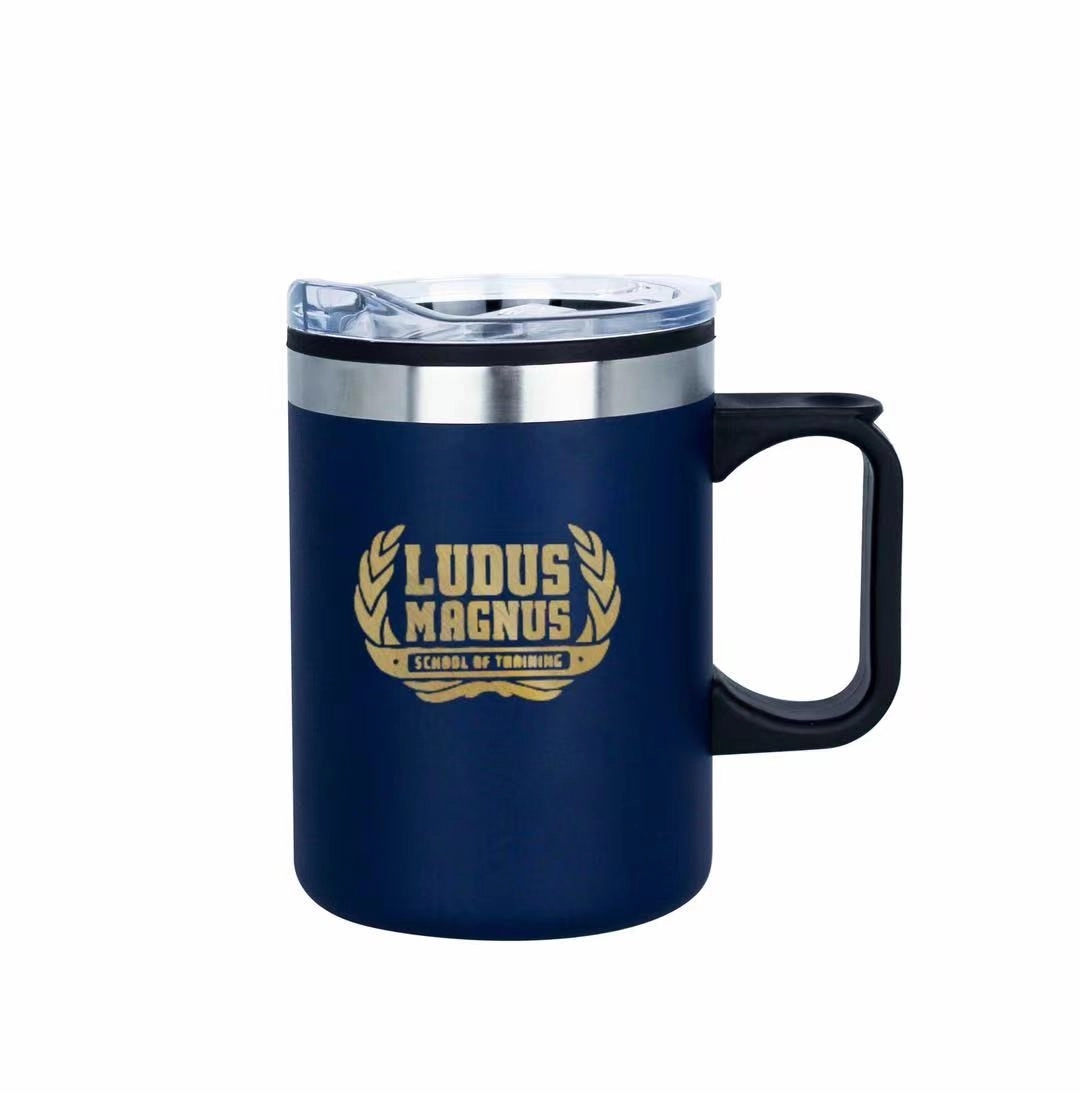 14oz. Stainless Camping Mug W/Handle 17