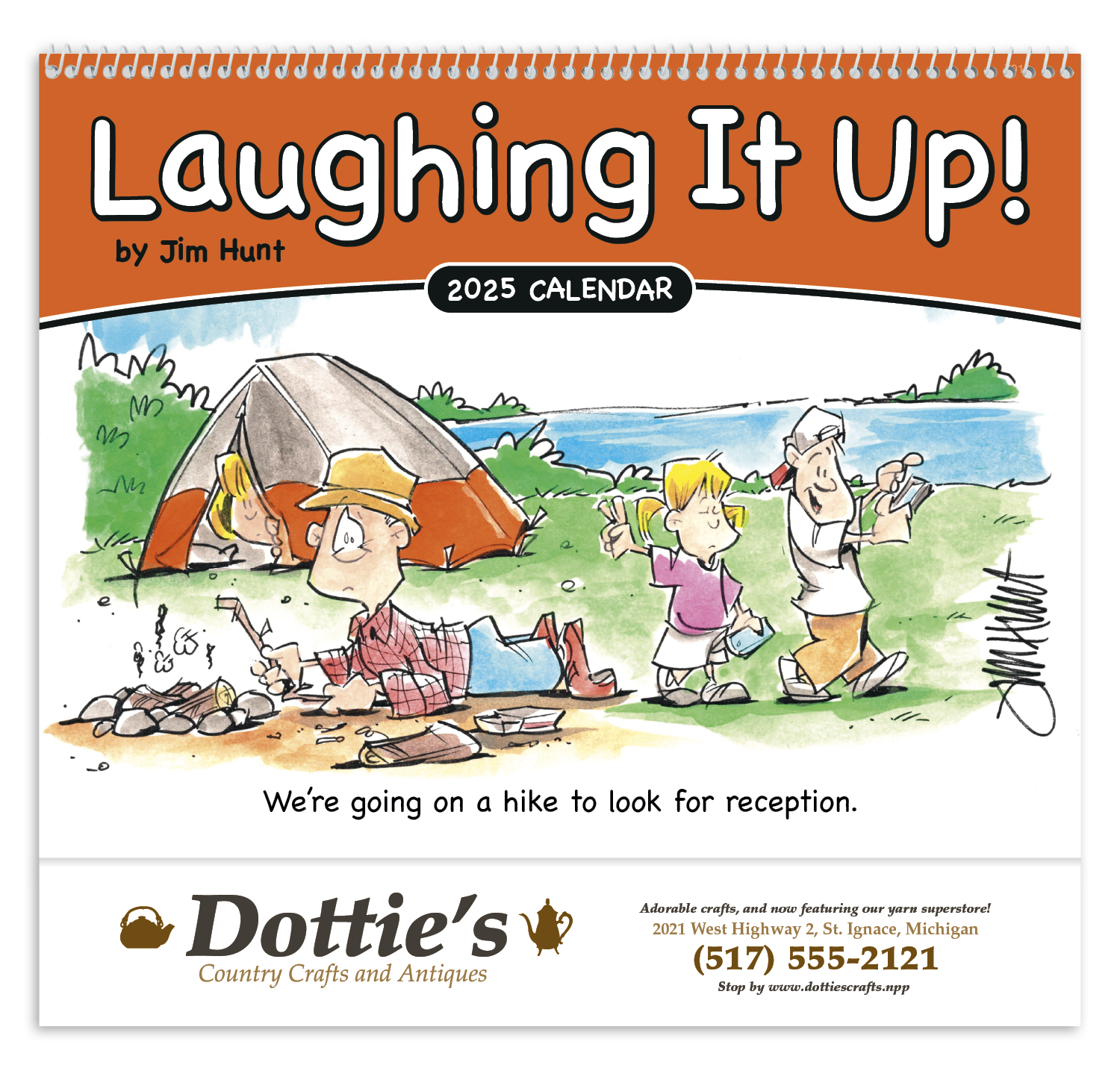 Good Value™ Laughing It Up! - Spiral Calendar 17
