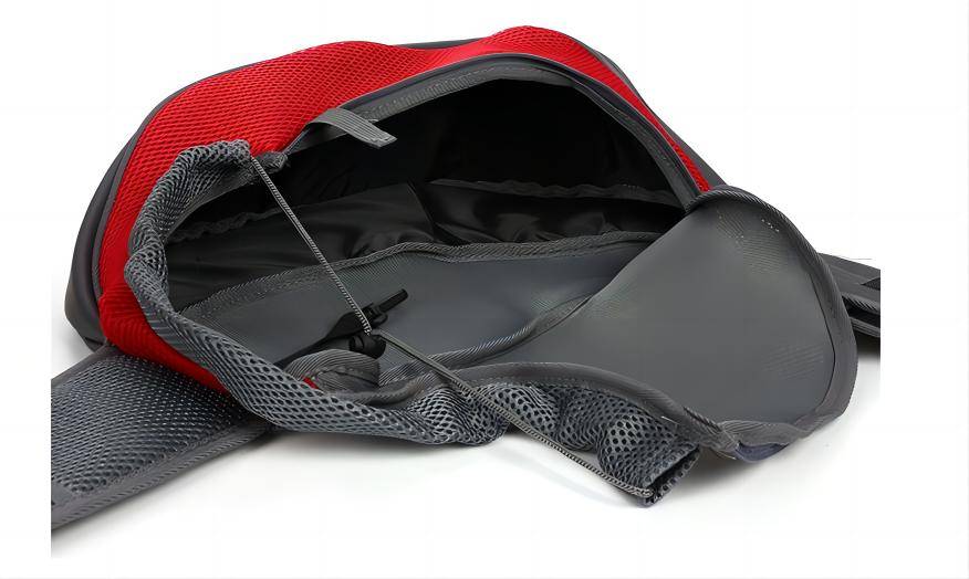 Portable crossbody shoulder breathable mesh outdoor bag 3