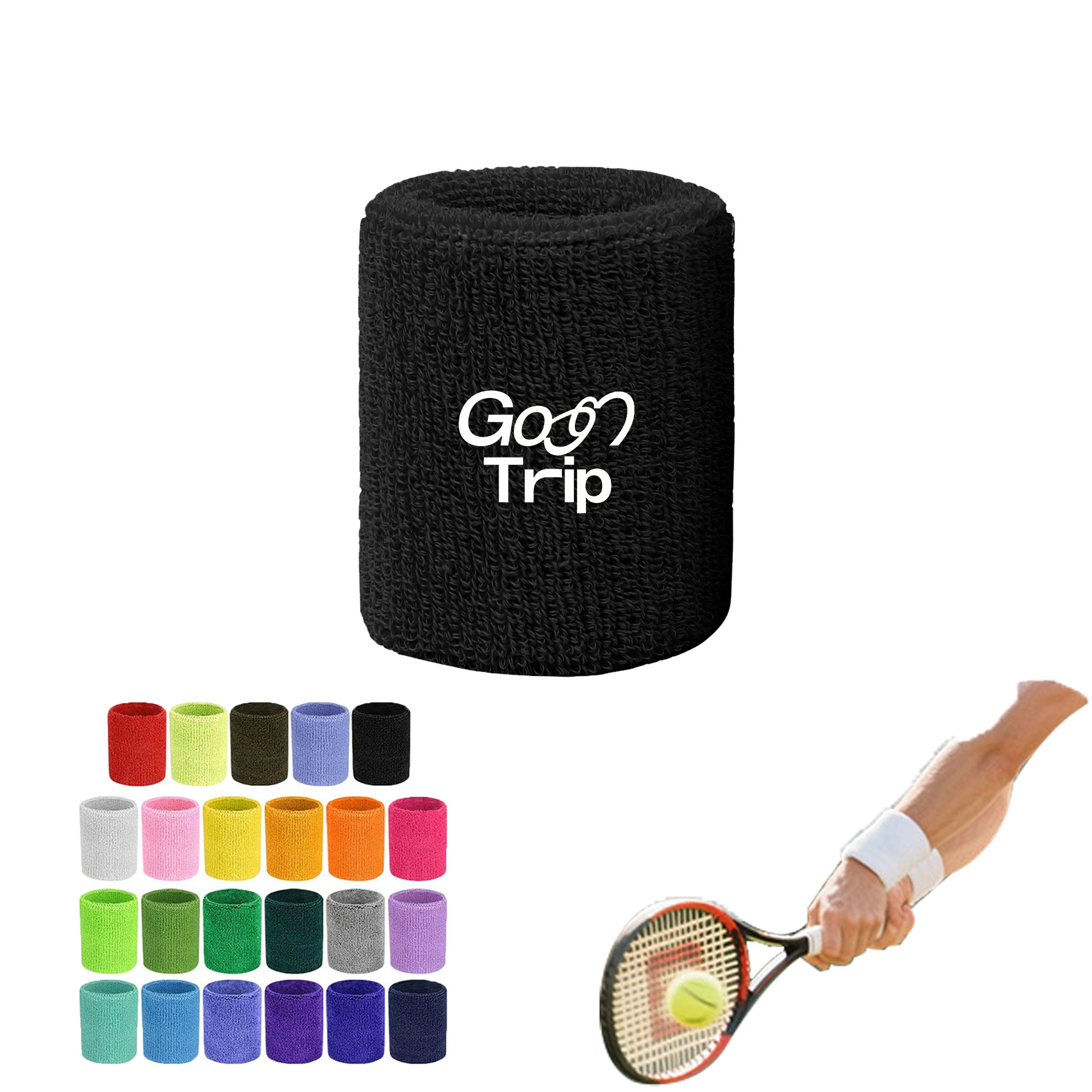 Sweat Absorbing Towel Wristband 2