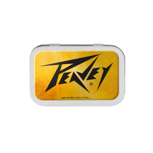 3 3/4" x 2 3/8" Large Rectangular Hinged Tin with Mints 5