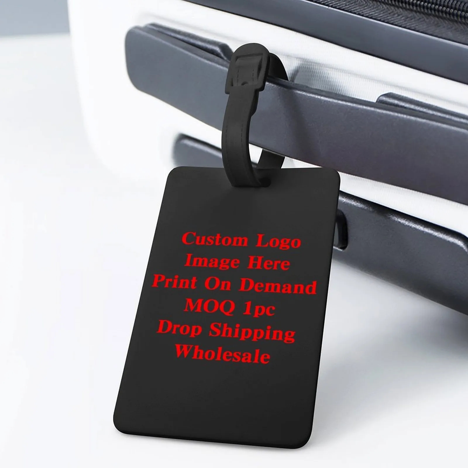 TPU Luggage Tag with Information Card 9