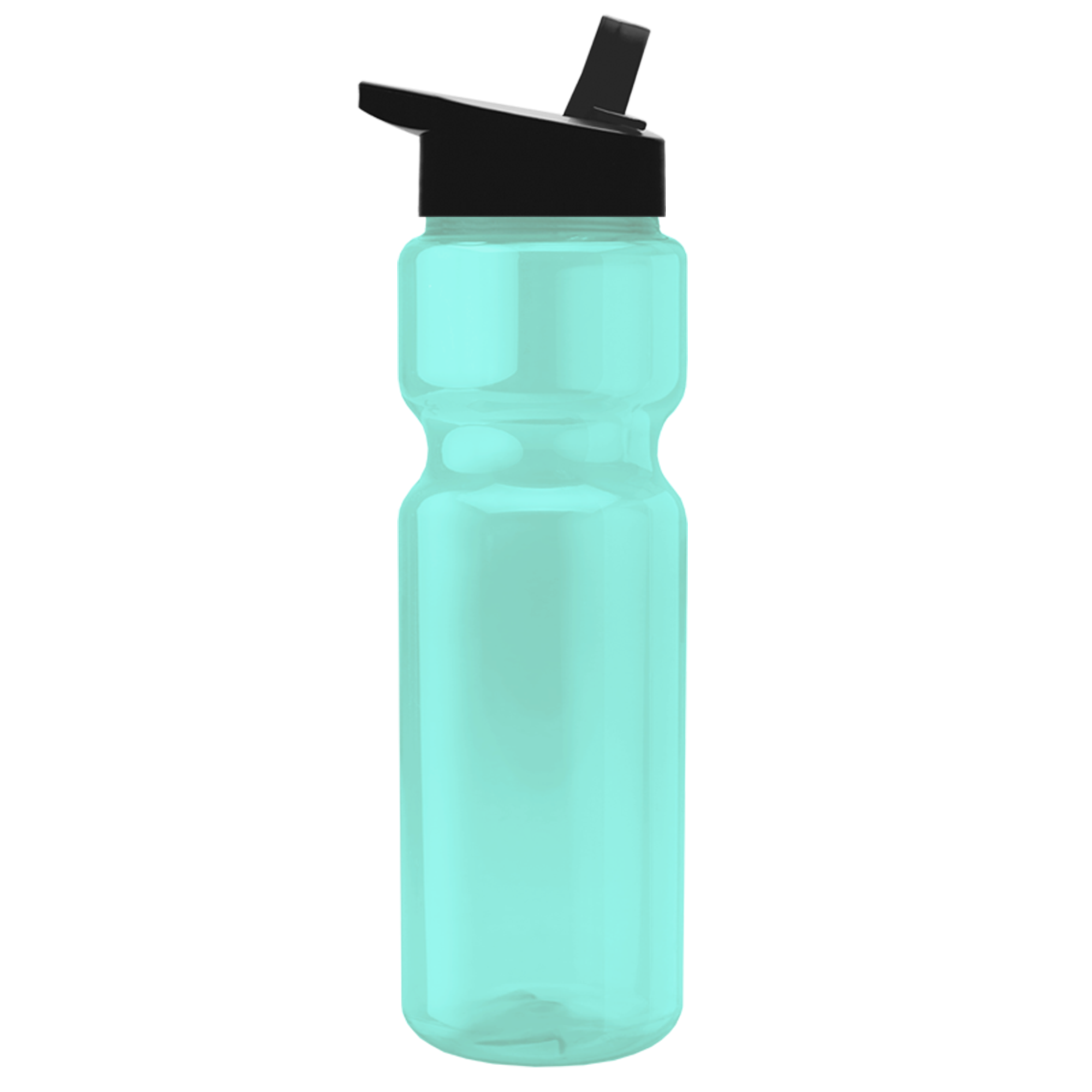 Champion - 28 oz. Transparent Bottle with Flip Straw Lid 9