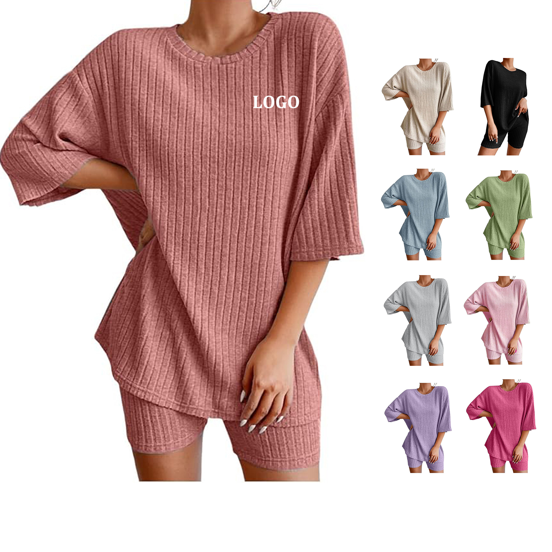 Women Dressy Pajamas Lounge Set 10