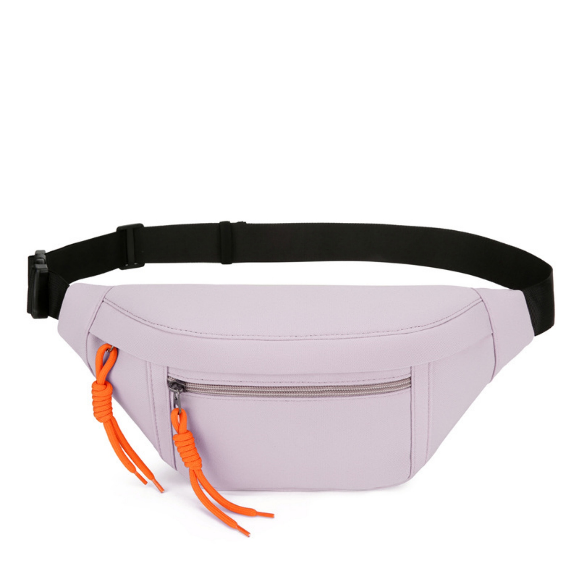 Large Crossbody Fanny Pack with 3 Zipper Pockets 8