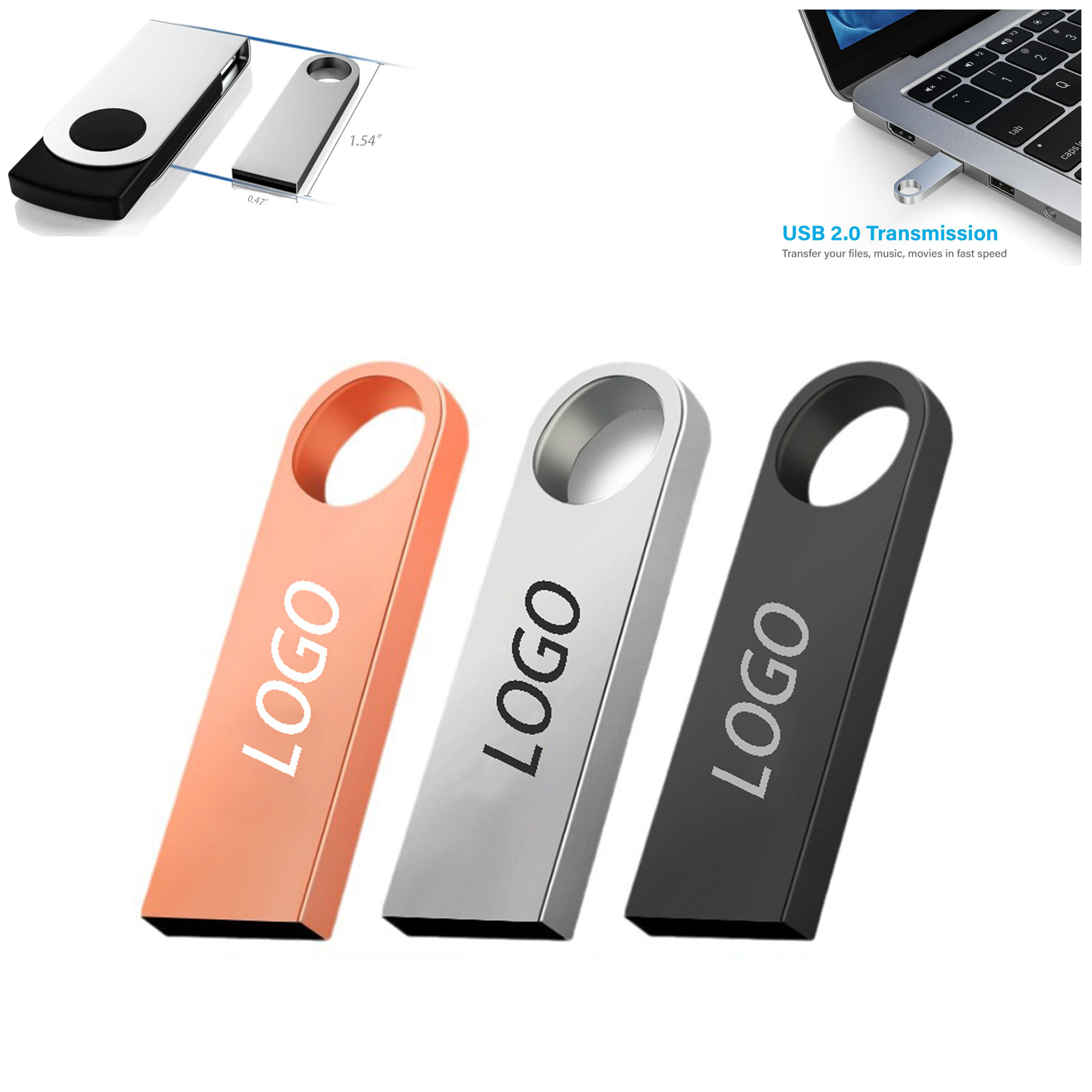 4GB Metal USB Disk 2
