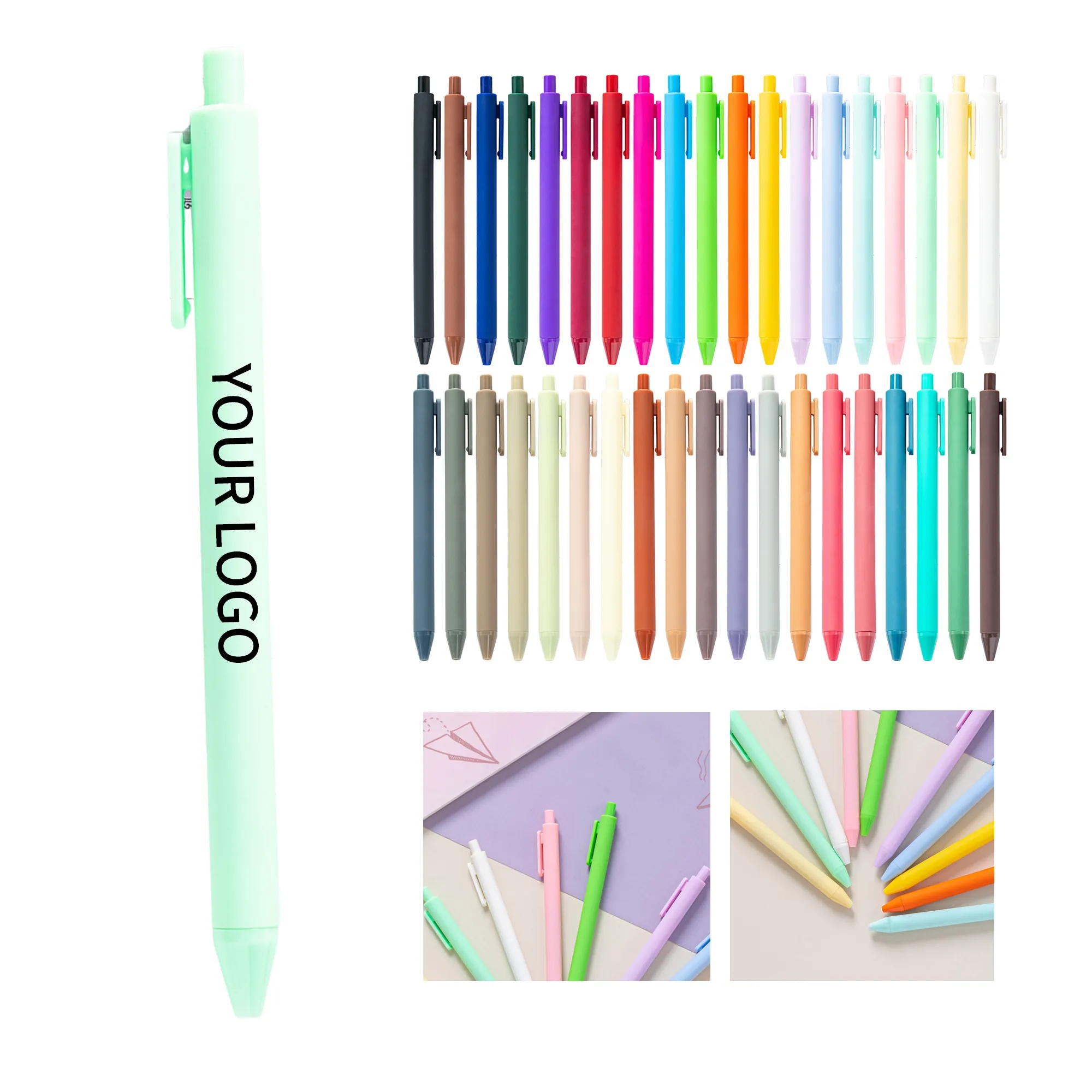 ABS Plastic Pinkycolor Gel Pen 8