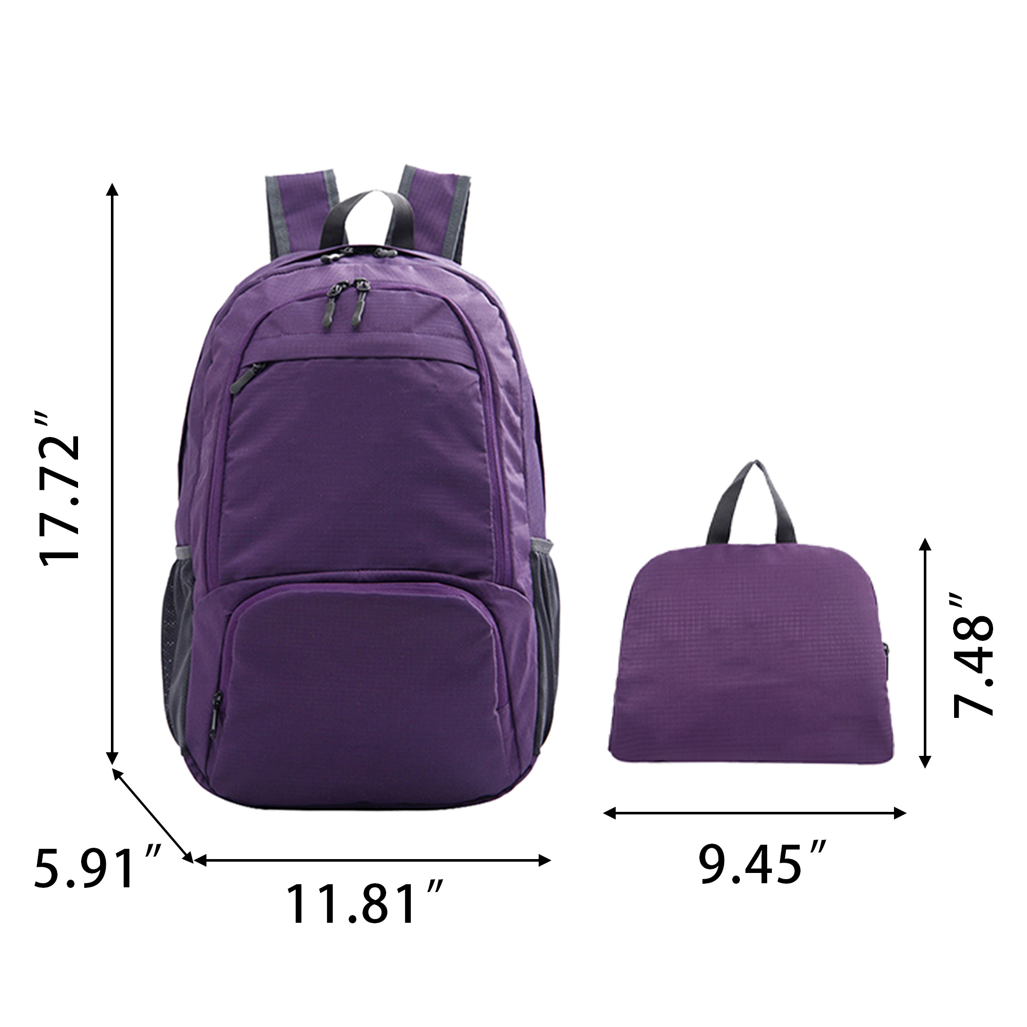 Customizable Outdoor Folding Backpack 1