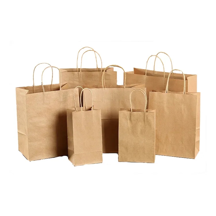 Custom Kraft Paper Shopping Bag 2