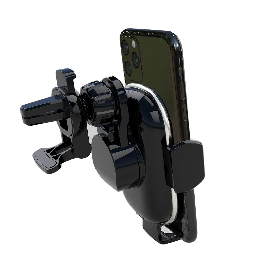15W Fast Wireless Car Charger with Auto-Sensing Phone Mount & Adjustable Air Vent Holder 16