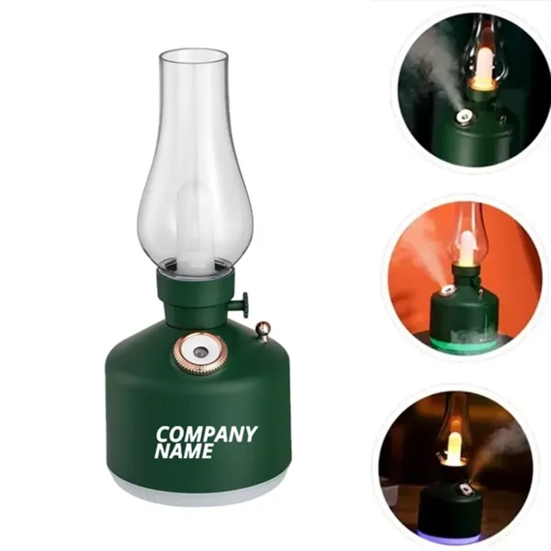 Time Lamp Humidifier with LED Night Light 2